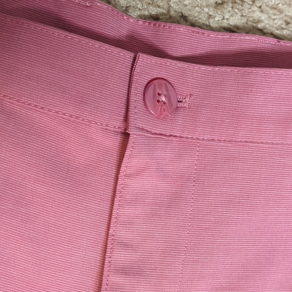 PGA Tour Perry Ellis Pink Flat Front Moisture Wicking UPF 50 Men's Shorts 42 - Picture 8 of 14